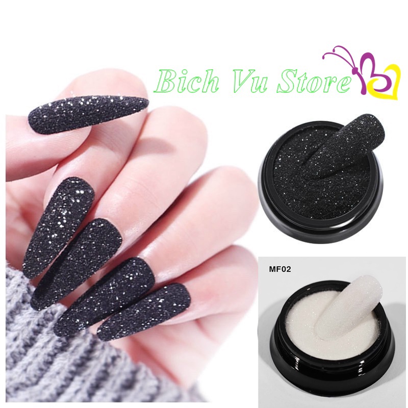 đá nhũ rắc trang trí móng