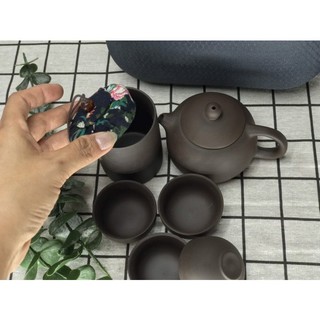 (ALO ALO) bộ ấm trà du lịch siêu xinh