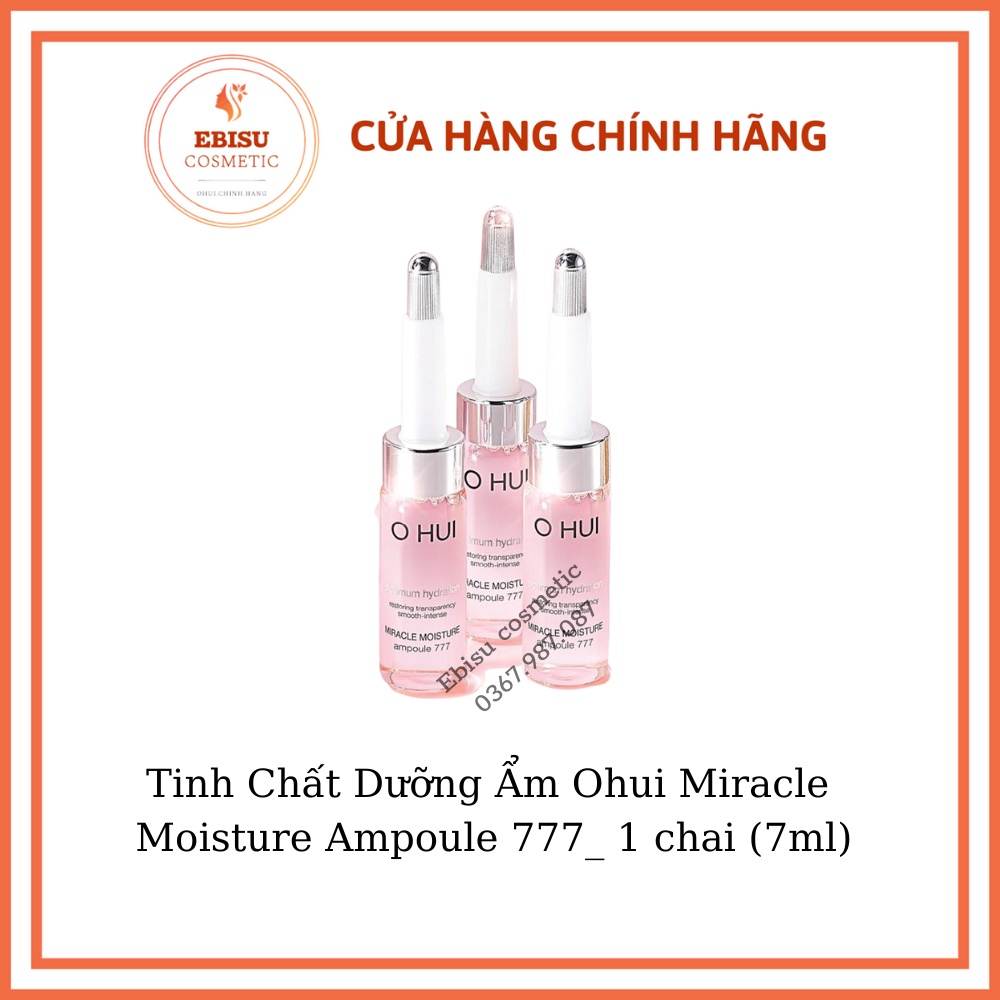CHAI TINH CHẤT HUYẾT THANH 777 OHUI 7ML