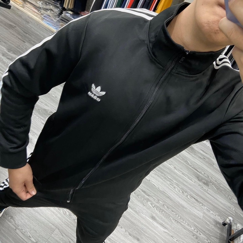 Bộ thể thao nam thu đông 3 sọc Camavinga ,bộ quần áo nỉ add nam nữ thể thao logo thêu