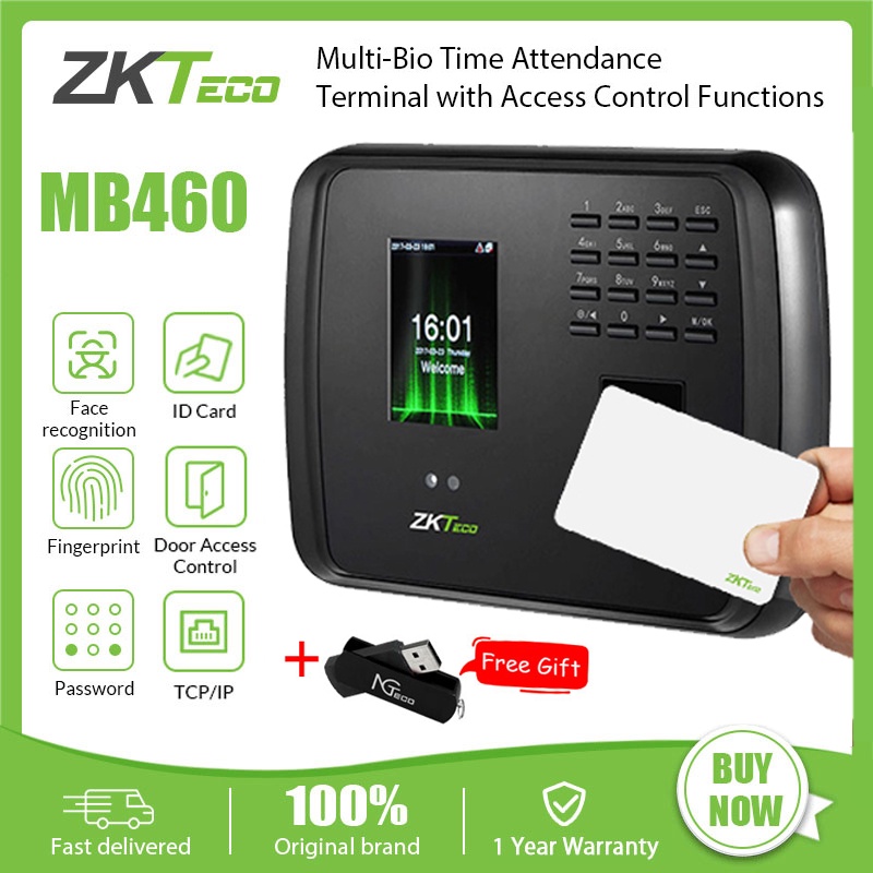 ZKTeco Thẻ Từ RFID Tần Số 125Khz Màu Trắng ID thin Card 1 Pc dùng làm thẻ nhân viên