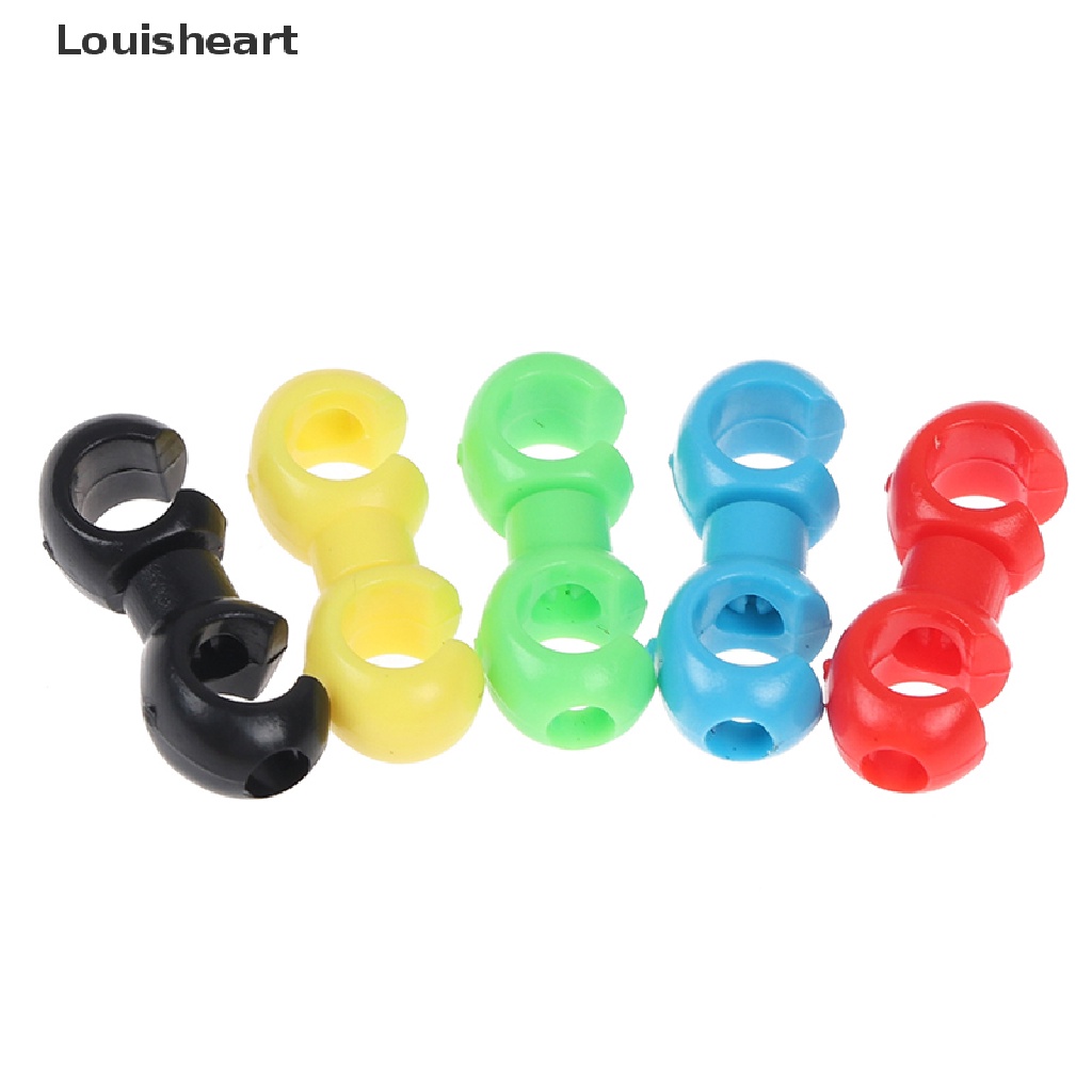 20 Kẹp Dây Cáp Xe Đạp Hình Chữ S Hiệu Louisheart TFG