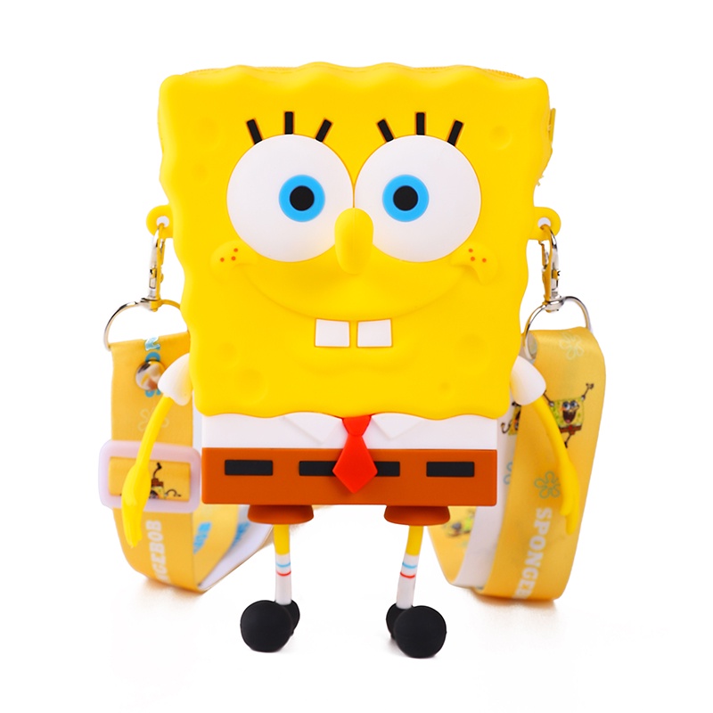 Ví Silicone Đựng Tiền Xu Chính Hãng Hình SpongeBob