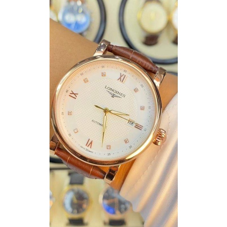 Đồng hồ nam longines máy cơ nam cao cấp