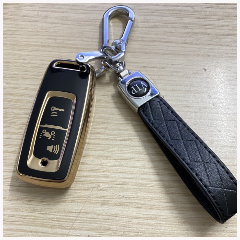 Bọc chìa khóa Airblade, Vision, Lead, Vario, WinnerX đời mới 2 nút bấm nhựa TPU kèm móc khóa thời trang