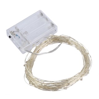 Dây led hạt gạo 10 mét trang trí nhà cửa, cây cảnh...