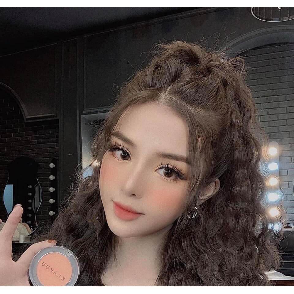 Phấn má hồng Klavuu Urban Pearlsation Natural Powder Blusher 5.5g-Màu hot