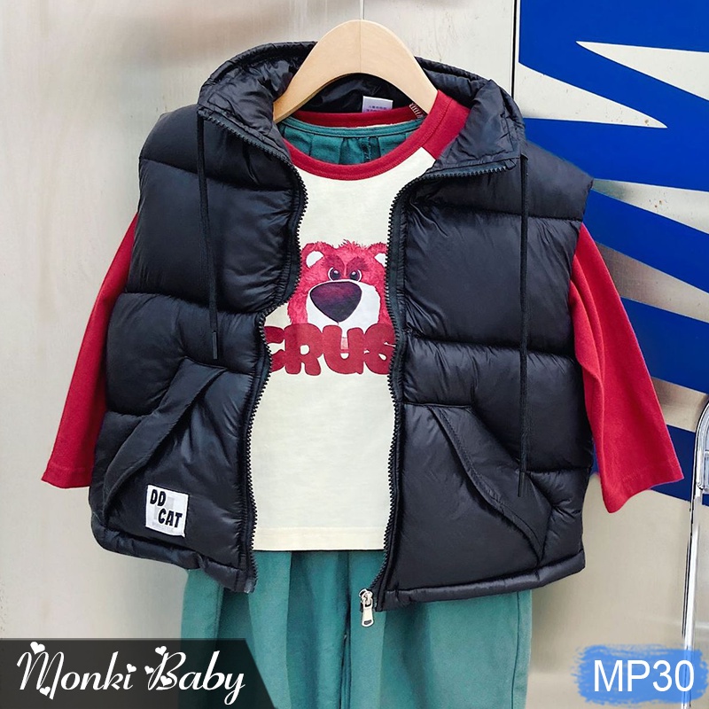 - Áo phao gile cao cấp cho bé trai và gái, size đại đến 55kg, hàng Quảng Châu dày đẹp mềm nhẹ | MP30