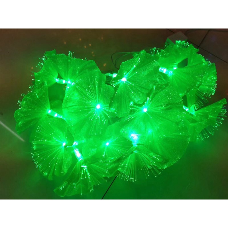 Dây đèn led hoa dạ quang nhiều màu, trang trí nhà cửa, sân vườn, khách sạn,giáng sinh lễ tết