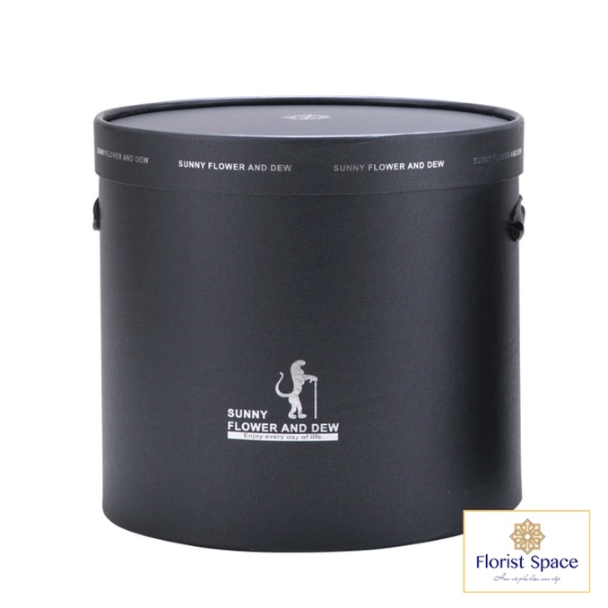 Hộp trụ tròn Sunny Flower and Dew