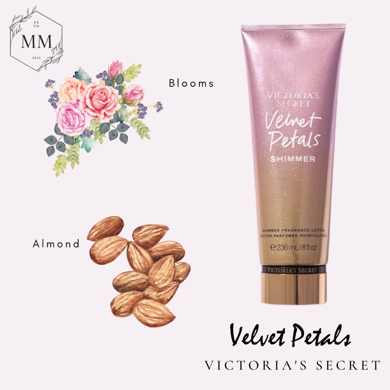 - Bộ sản phẩm Xịt Thơm Toàn Thân Victoria’s Secret Body Mist Dưỡng Thể Lotion mùi Velvet Petals 250ml