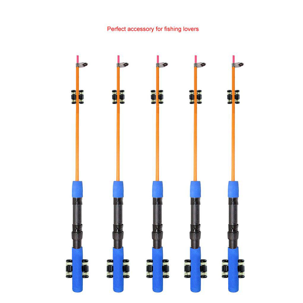 Set 6 Kẹp Cố Định Cần Câu Cá Gắn Tường Bằng Kim Loại