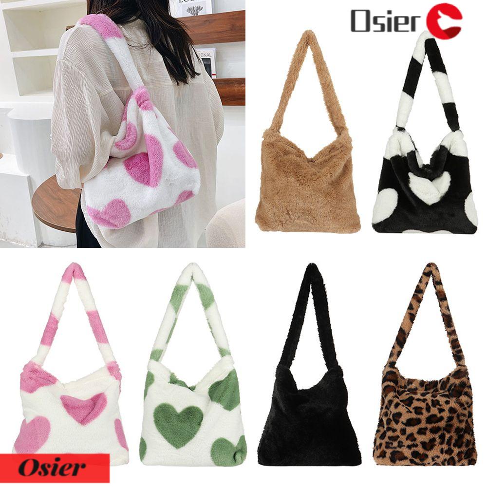 Túi Xách Đeo Vai Phủ Bông Thời Trang Mùa Thu Dành Cho Nữ 1