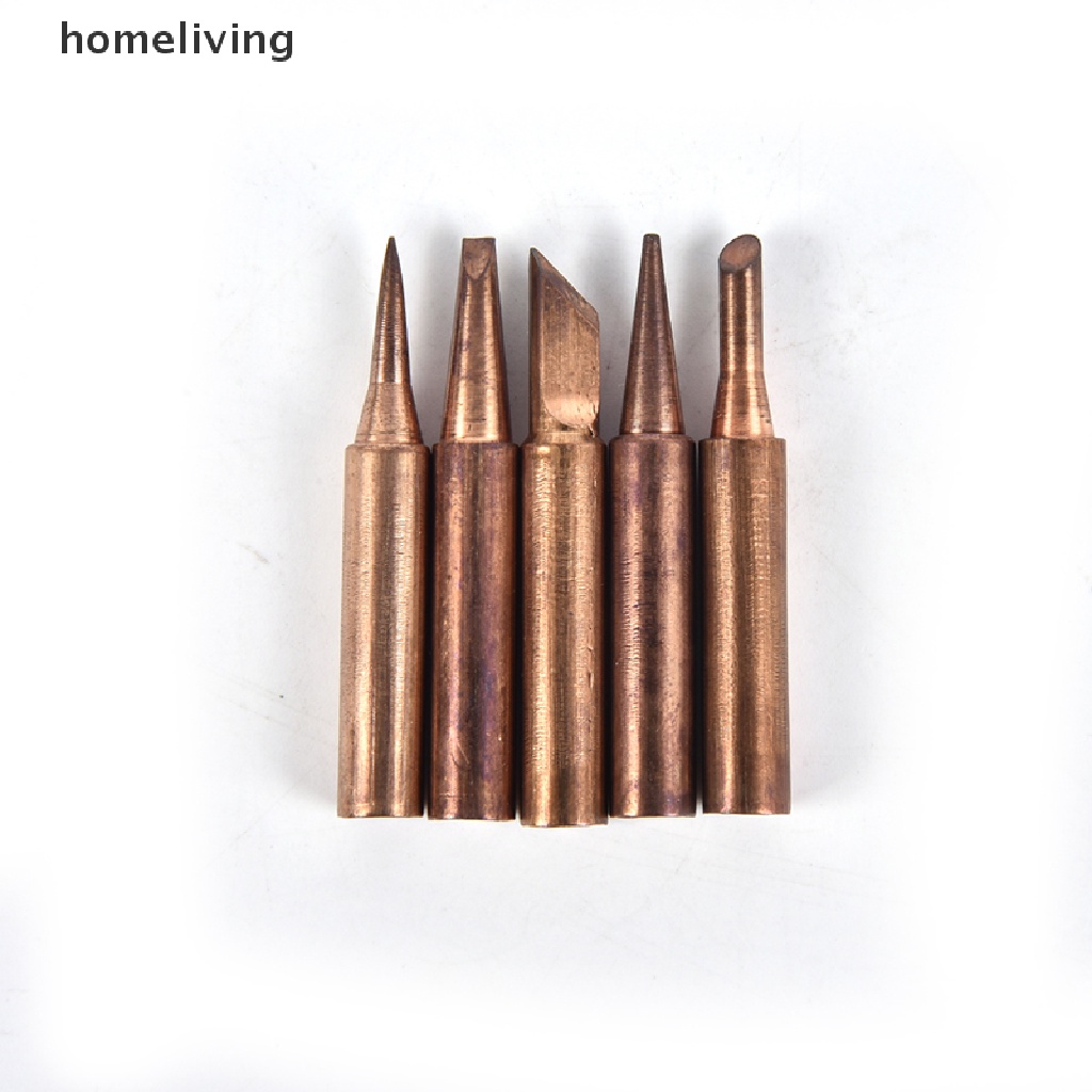 Bộ 5 Đầu Hàn Bằng Đồng Nguyên Chất 900M-T Không Chì