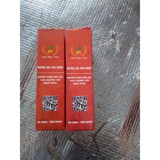 combo 2 chai xả vải khô chai đỏ