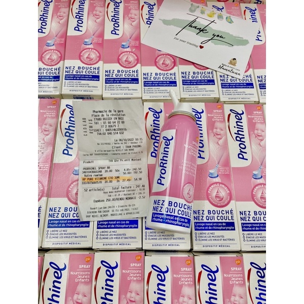 Xịt ProRhinel 100ml của Pháp