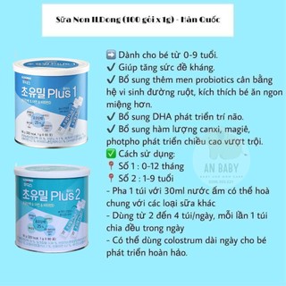 [[Chính Hãng]] SỮA NON IDONG HÀN QUỐC