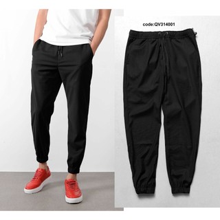 Quần jogger nam nữ thể thao chất thun poly dày dặn mềm mịn thoáng mát