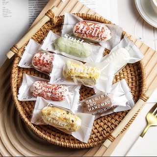 Túi đựng bánh bông tuyết/ kẹo nougat 5x11cm