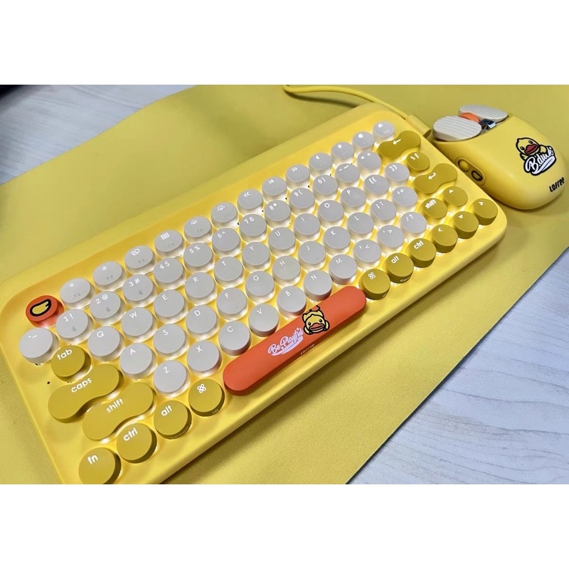 Bàn phím cơ bluetooth Lofree B.duck