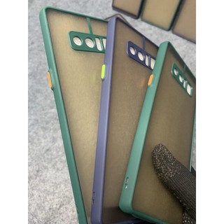 Ốp lưng lưng nhám viền màu cho Samsung Note 8