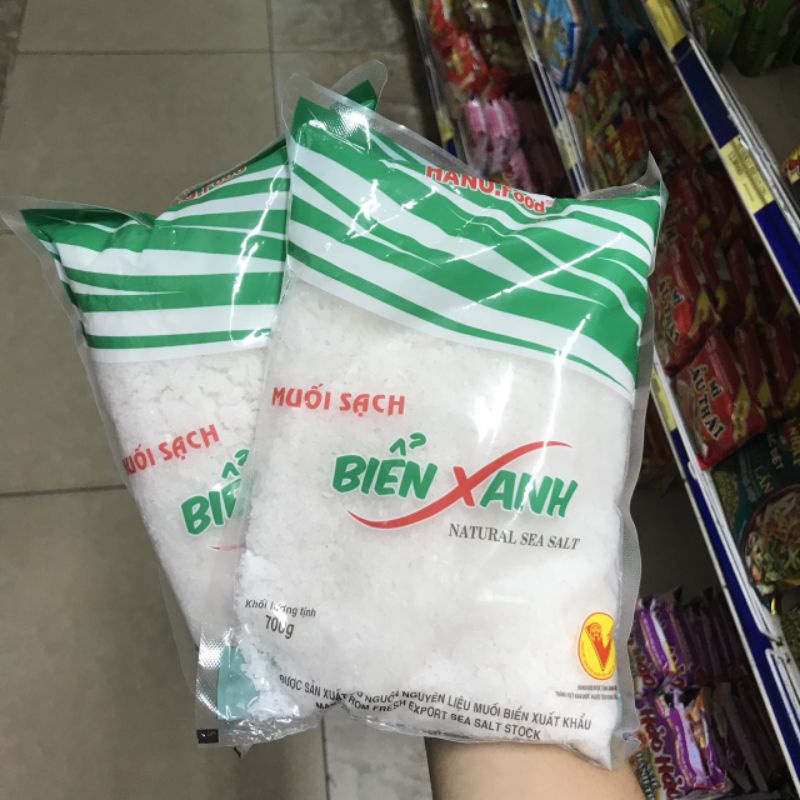 Muối hạt Biển Xanh 700g