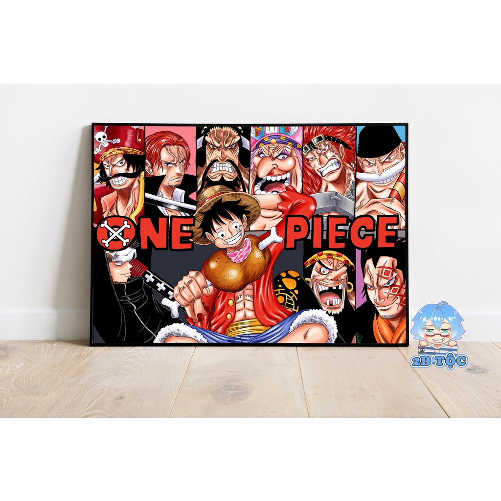 Tranh Poster A3 Giấy Chất Lượng Cao  Anime Manga One Piece (8) - 2d Tộc Shop