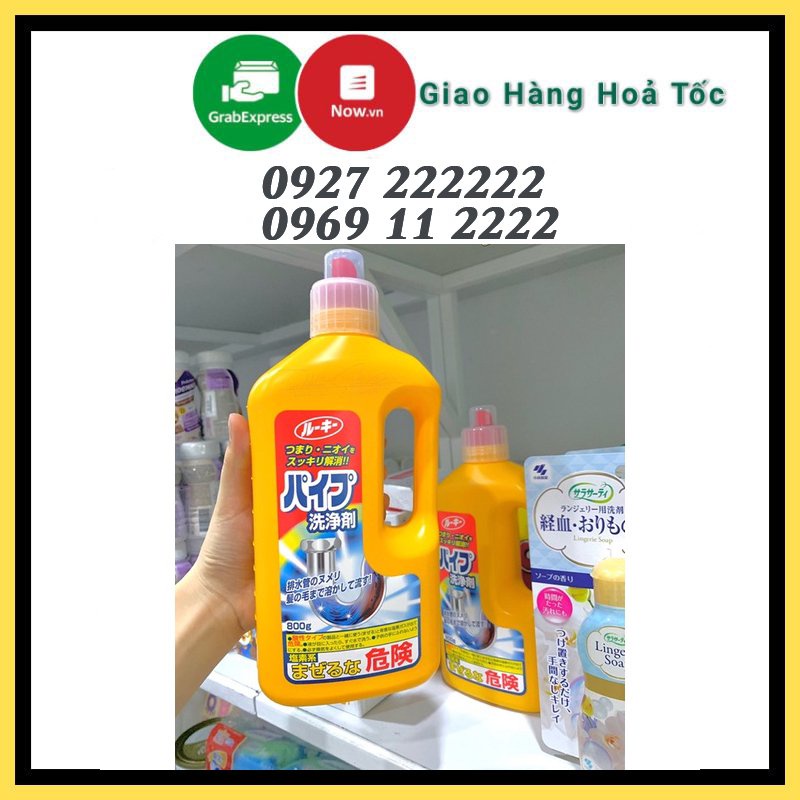 Nước Thông Tắc Cống, Đường Ống, Bồn Cầu, Bồn Rửa Bát Daiichi Nhật Bản 800G