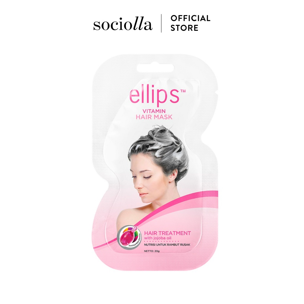 Mặt Nạ Ủ Tóc Phục Hồi Ellips Hair Mask Hair Treatment 20g