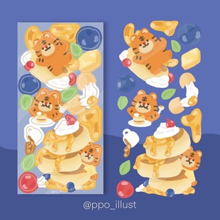 Ppo | Sticker Nhãn dán Trang trí sổ T10