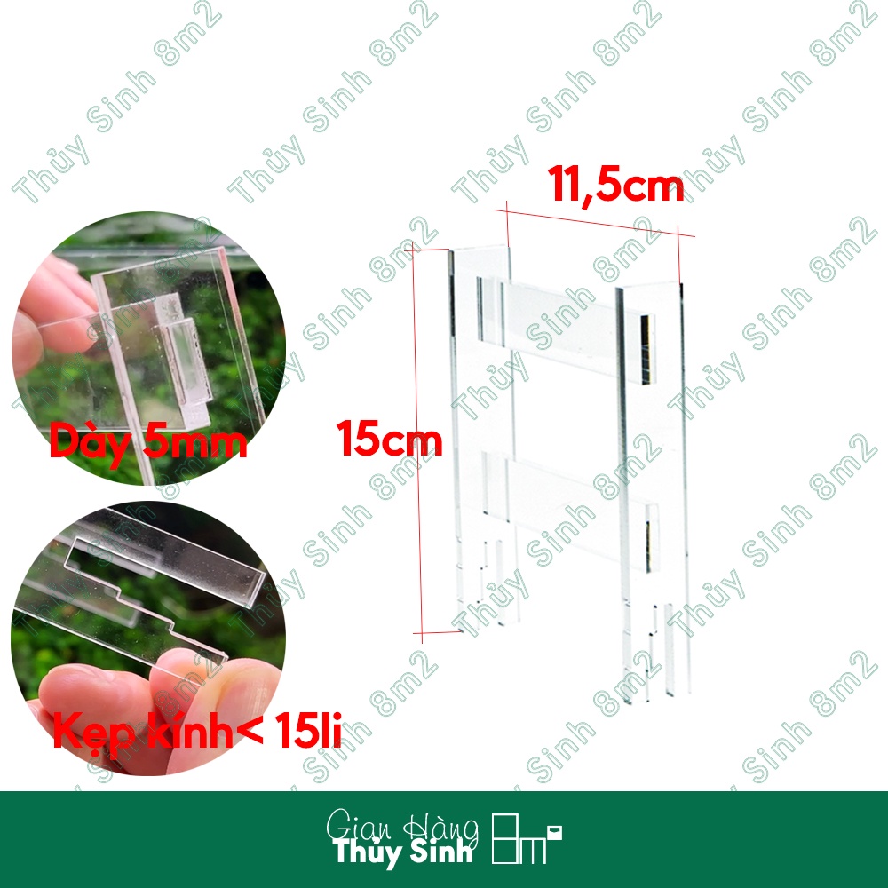 Loại Tốt Chân Gác Acrylic Nâng Cao Đèn | Phụ Kiện Đèn Thủy Sinh | 8m2