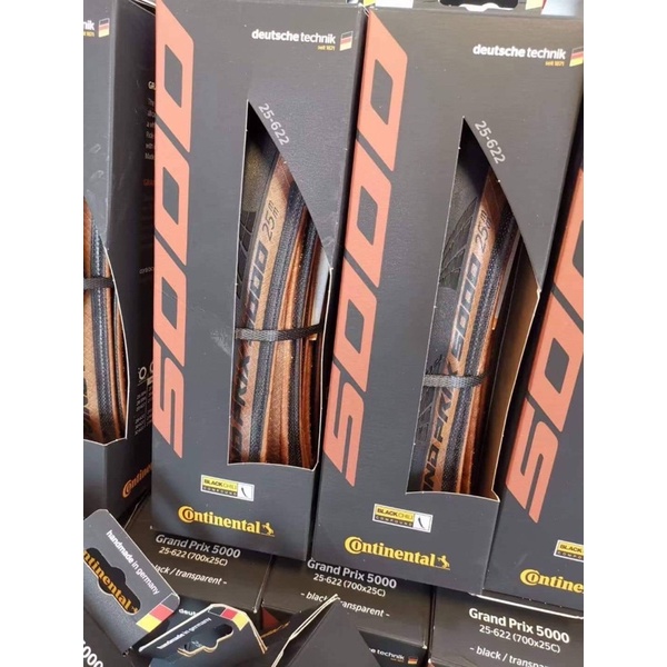 Vỏ Gấp Hông Nâu 700x25c Continental GrandPrix 5000 - Continental GrandPrix 5000 Folding Tire (GP5000)
