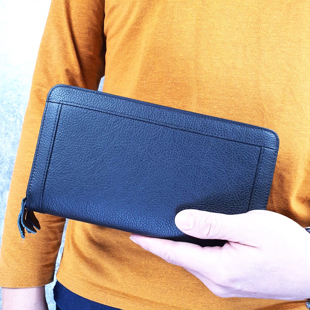 Clutch cầm tay nam da bò thật CL140  - 100% da bò thật, BH 3 năm