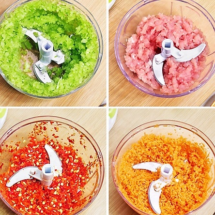 Máy xay tỏi ớt, thực phẩm, tôm cua, cá thịt size S