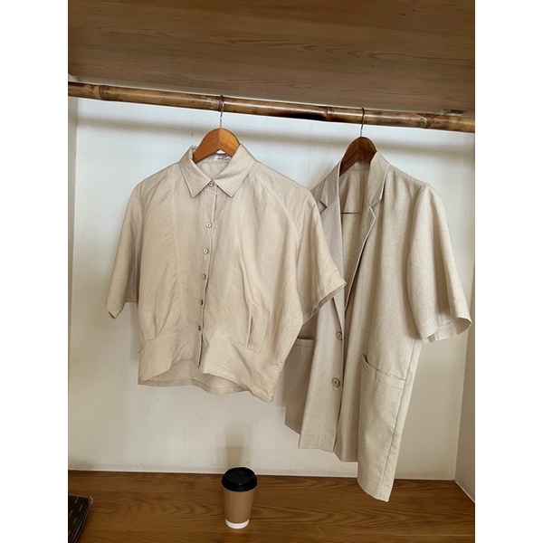 𝐒𝐚𝐦𝐢 𝐒𝐡𝐢𝐫𝐭𝐬 - Sơ Mi Linen Dáng Ngắn