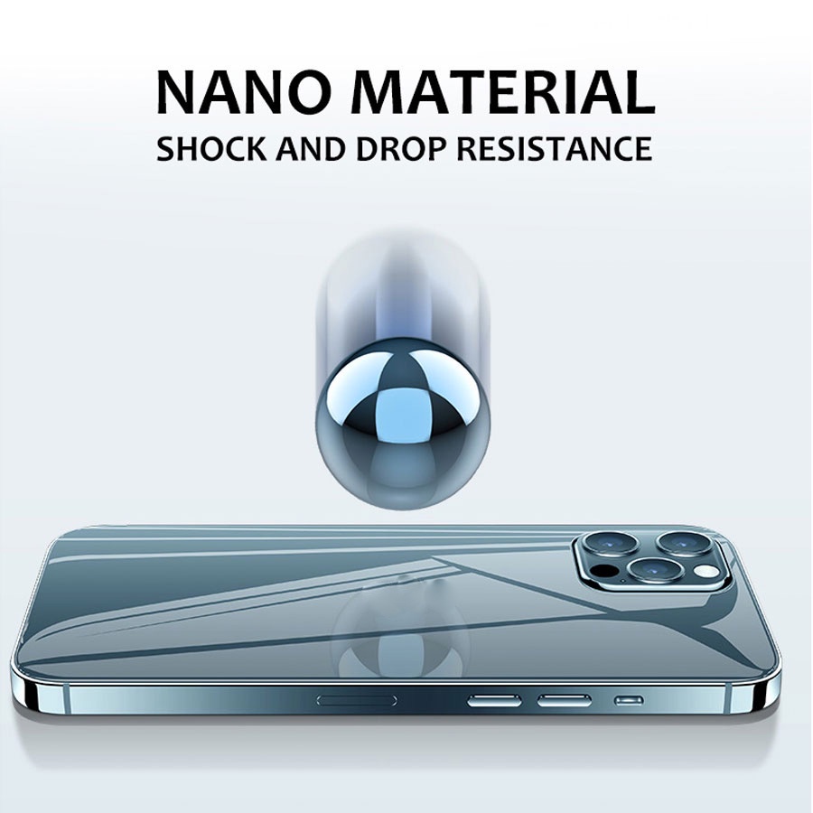 Miếng dán PPF bảo vệ mặt sau + PPF cao cấp dán viền bảo vệ Cho iPhone 12 13 14 15 Pro Max 14 15 Plus 12 13 Mini
