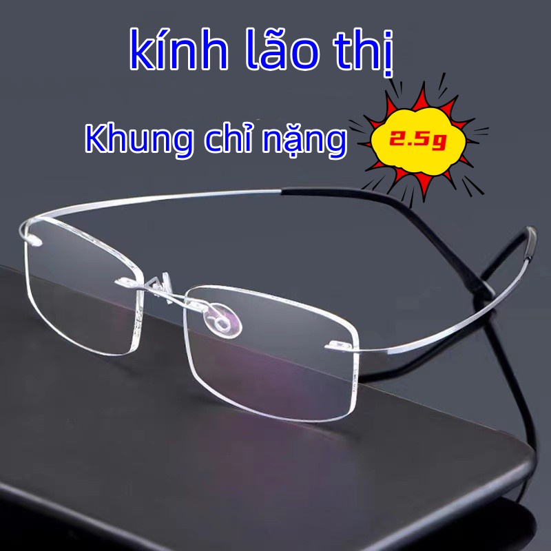 Kính lão dẻo có độ sẵn 1-6 độ cho người già đọc sách kính viễn thị, nam nữ cao cấp nước Đức, êm mắt cực sáng và rõ