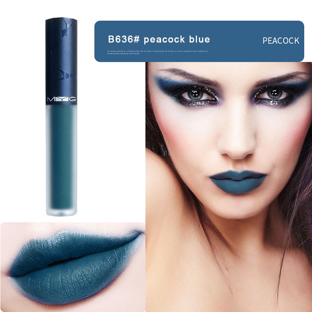 Còn Hàng Châu Âu Và Hoa Kỳ Myg Môi Men Mờ Dưỡng Ẩm Không Phai Lip Bùn Nude Trang Điểm Màu Sắc son Môi Mờ Không Dính Cốc Môi Men Cá Tuyết