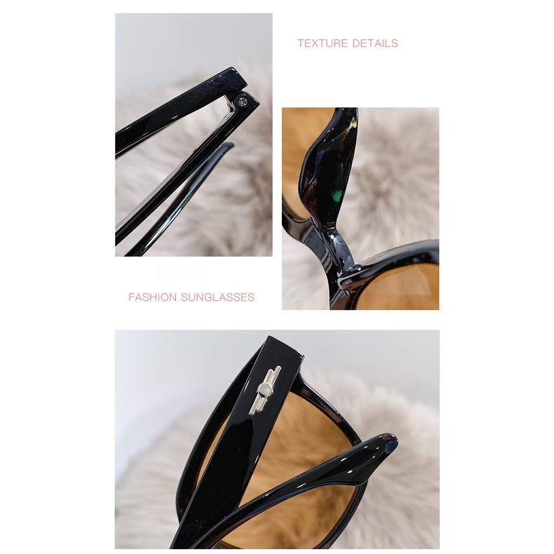 Kính Mát Gọng Vuông Oversize Thời Trang Cho Nam Nữ