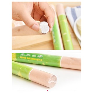 Cán lăn bột/ Cây lăn bột bằng gỗ 28cm