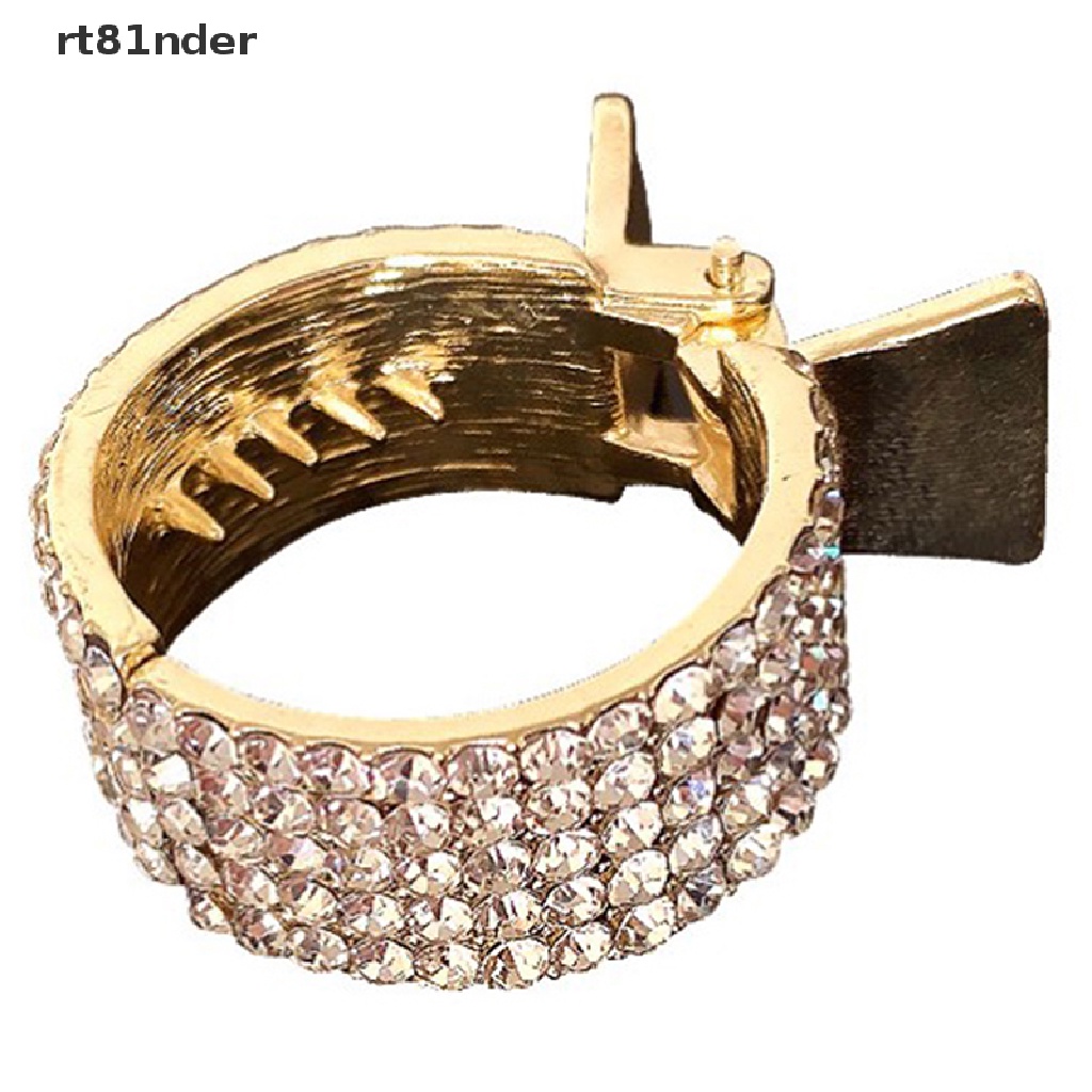 1 Kẹp Tóc Kim Loại Đính Đá Thời Trang