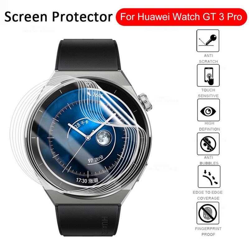 Hydrogel Phim Cho Huawei Watch GT3 Pro 46mm 43mm 42mm GT Runner Bảo Vệ Màn Hình Cho Huawei Watch 3 P
