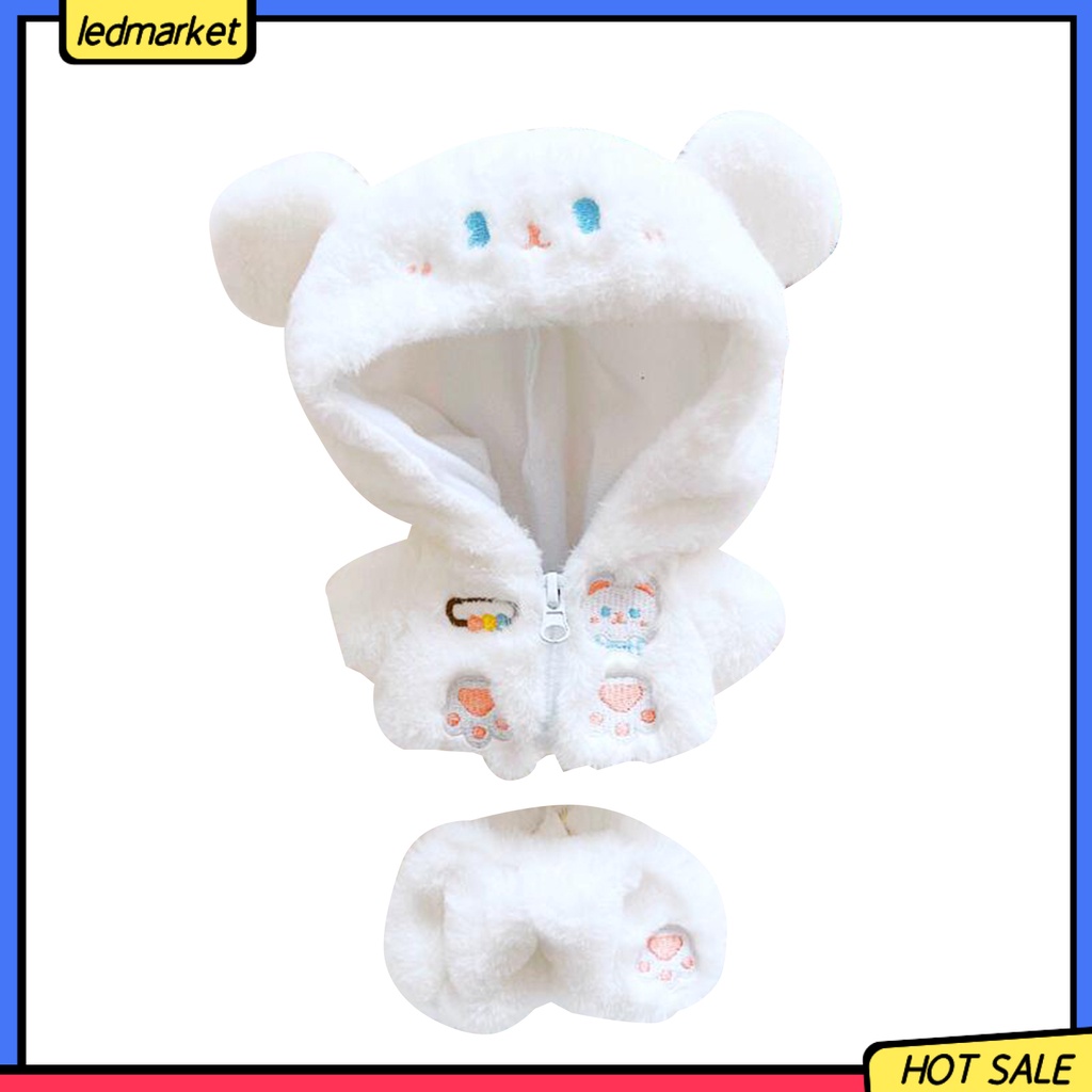 Gấu Bông Bộ Hai Giày Búp Bê Hình Thỏ Làm Việc Trang Trí Tinh Tế