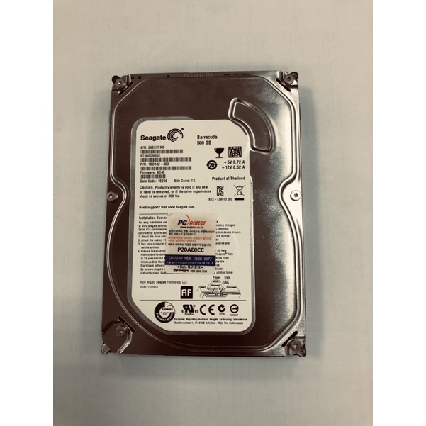 Ổ cứng HHD 500 G SEAGATE BARRACUDA cũ 99%