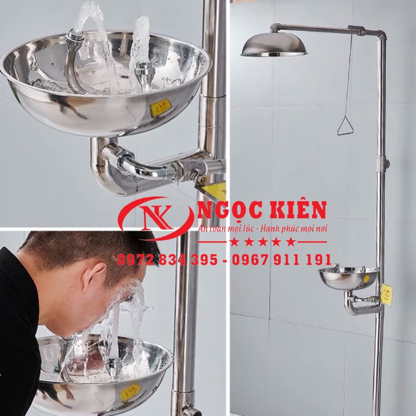 Vòi rửa mắt khẩn cấp phòng thí nghiệm