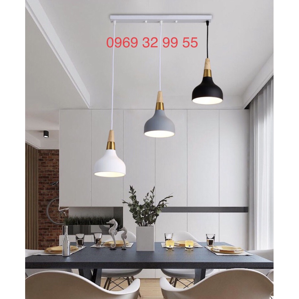 Đèn thả bàn ăn, Đèn treo trần trang trí, Đèn thả cafe, phòng sách...MV-TH047. BH 12 Tháng