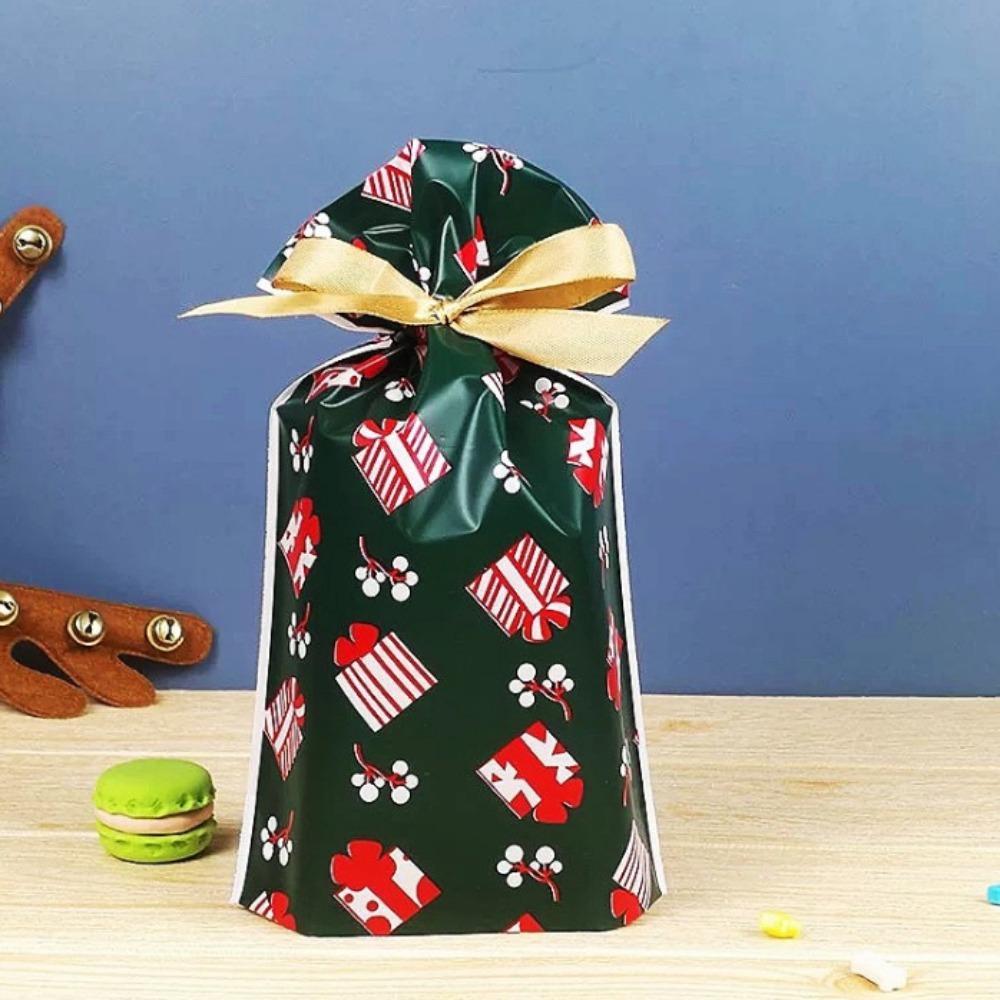 CHOOKEY Set 25 Túi Đựng Kẹo 12x17cm Phong Cách Giáng Sinh Dễ Thương