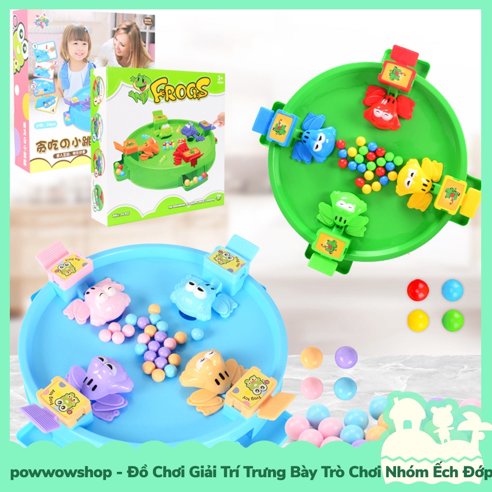 [Sẵn VN - Hỏa Tốc] Đồ Chơi Trưng Bày Giải Trí Ếch Ăn Banh Vụi Nhộn Chơi Nhóm 4 Người Dành Cho Gia Đình Hoặc Hội Bạn