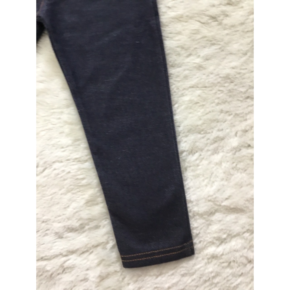 Quần legging giả Jean vải mềm mỏng bé gái từ 8-40kg