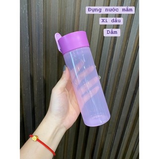SET 2 BÌNH ĐỪNG MẮM, XÌ DẦU 360ml TUPPERWARE